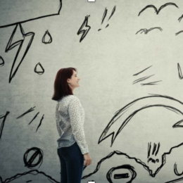 Woman working on resilient self-talk and developing her Wise Adult SELF 